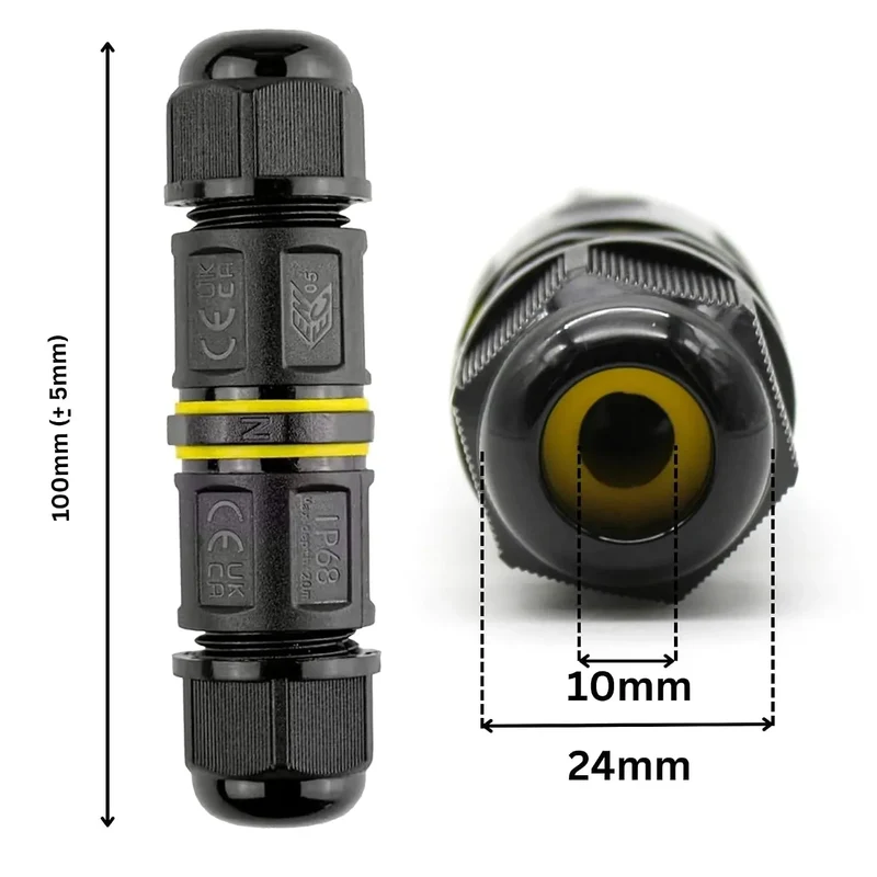 LEDSone Boîte de Dérivation Étanche IP68 – Connecteur 3 Pôles M20 ~2299