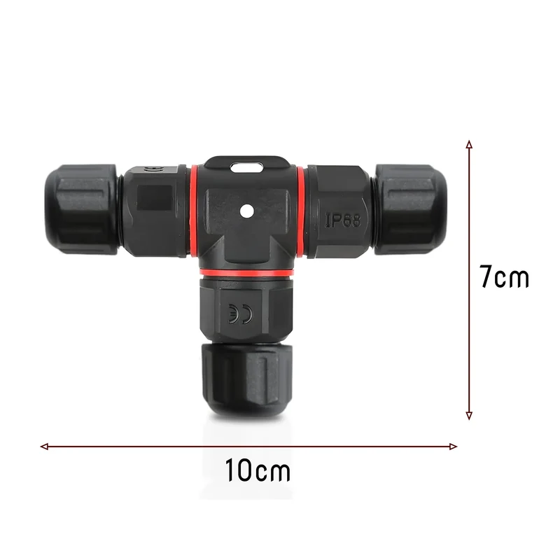 LEDSone Boîte de Jonction Étanche IP68 pour Câble Extérieur ~2297
