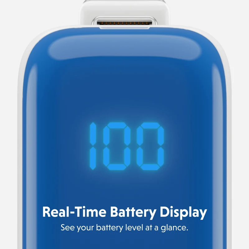 Batterie externe HyperJuice Flex 10K 30 W - Bleu