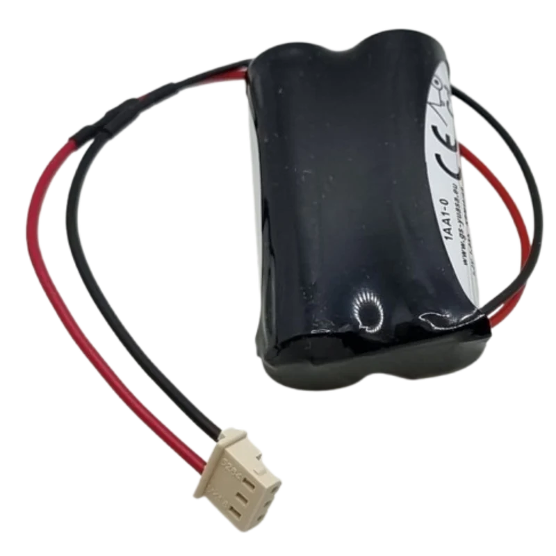 Batterie BAES 2.4V 1100mAh NiCd AA – Pack 2KRMT 15/51 Connecteur 3 points
