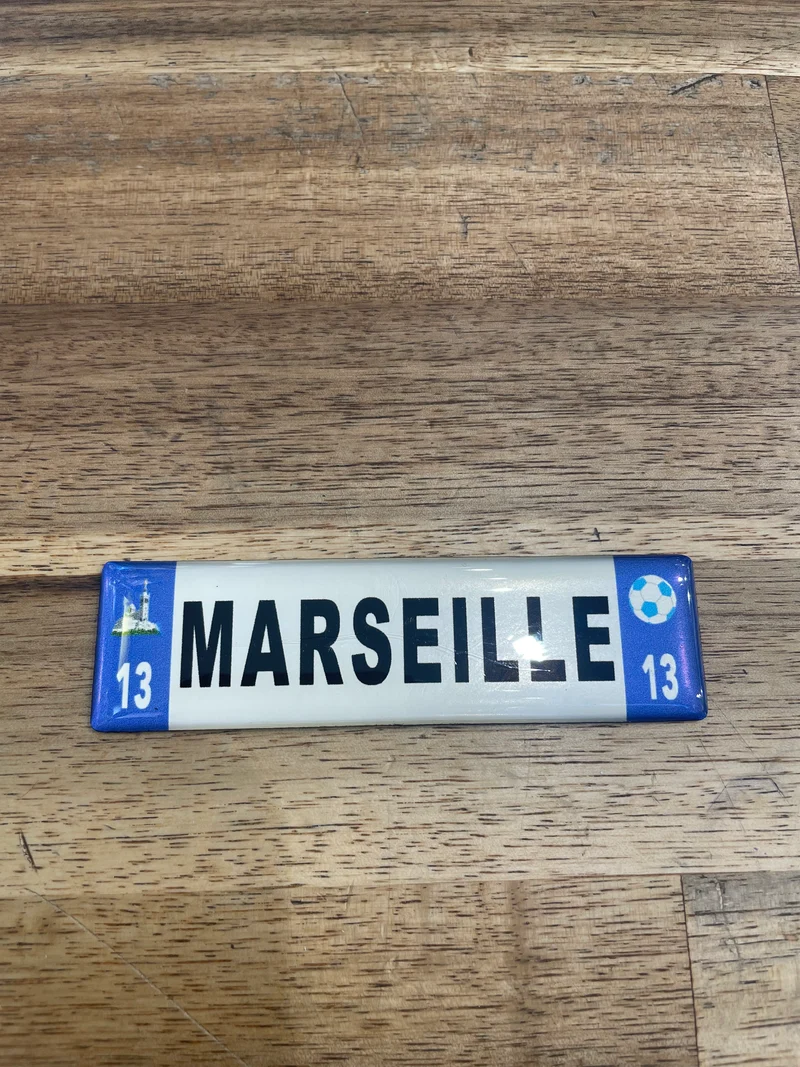 Magnet résine Plaque Marseille 13