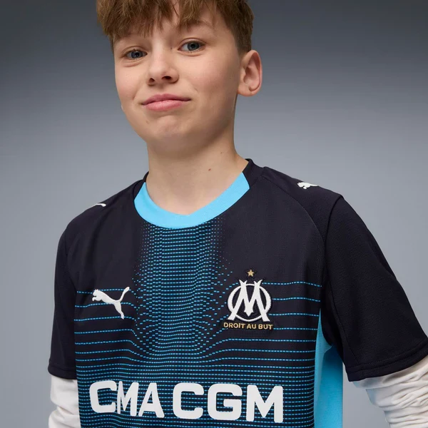 Maillot OM Extérieur 25/26 Junior