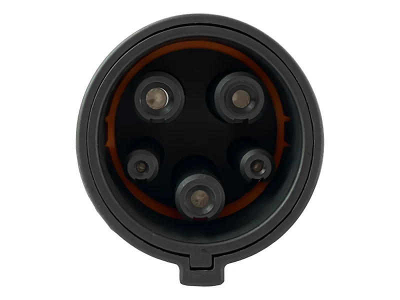 T1 Female (Car) to T2 Male (Cable) Compact Adaptor For EVs