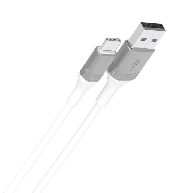 Câble green-e éco-conçu USB-A vers USB-C, 1,20 m, Blanc