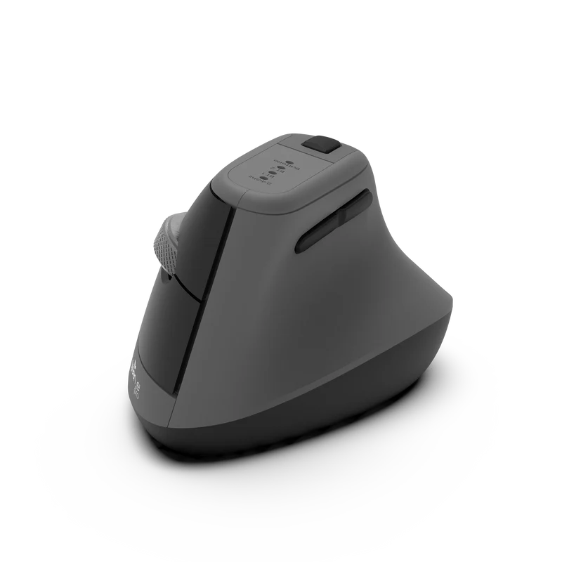 Souris sans fil Bluetooth ERGOSPIDE, ergonomique, Gris Nuage