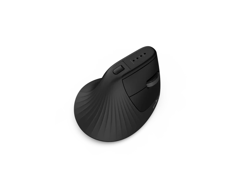 Souris sans fil Bluetooth ERGOSPIDE, ergonomique, Noir Légende