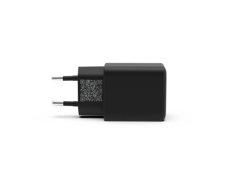 Chargeur Universel USB-C 45W 1 USB-C GREEN-E France - Certifié Origine France Garantie - Noir légende