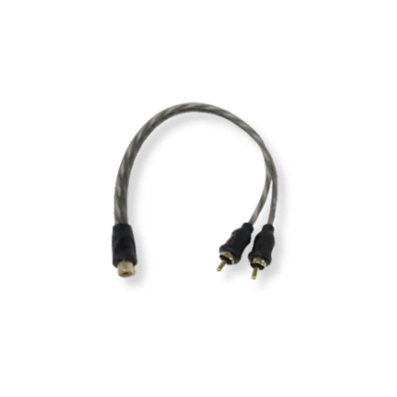 Câble RCA 1 prise femelle et 2 prises mâles EK2M1F