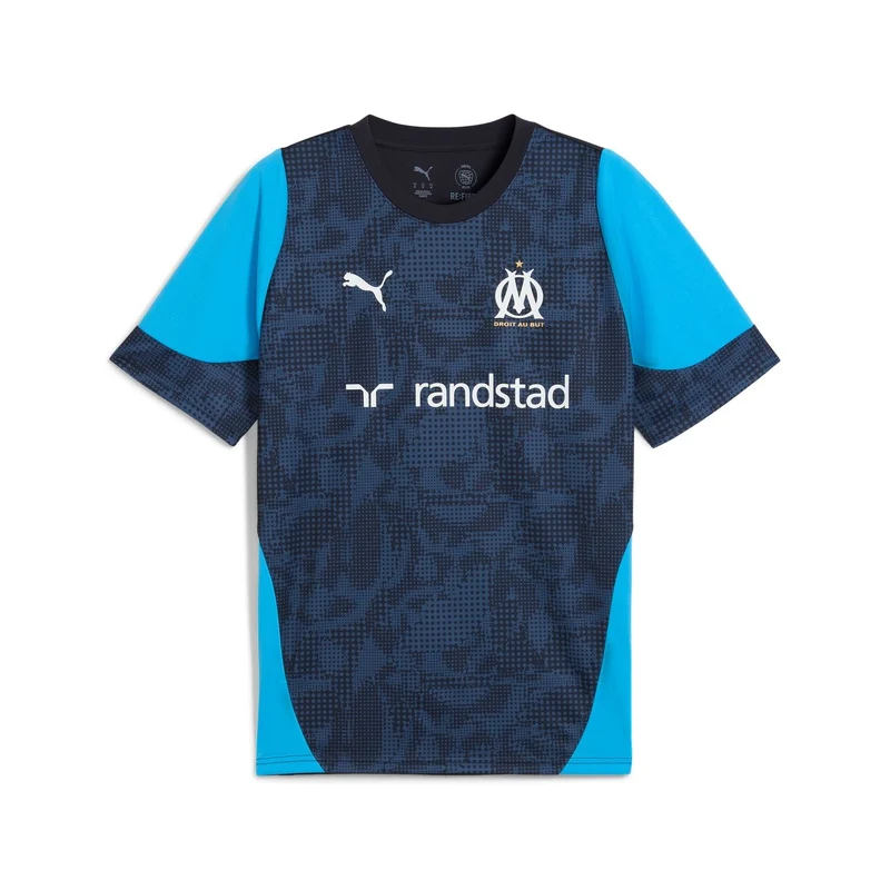 Maillot Training Bleu Navy OM Junior