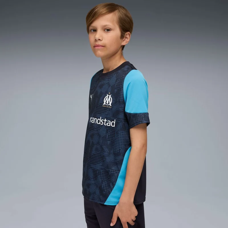 Maillot Training Bleu Navy OM Junior