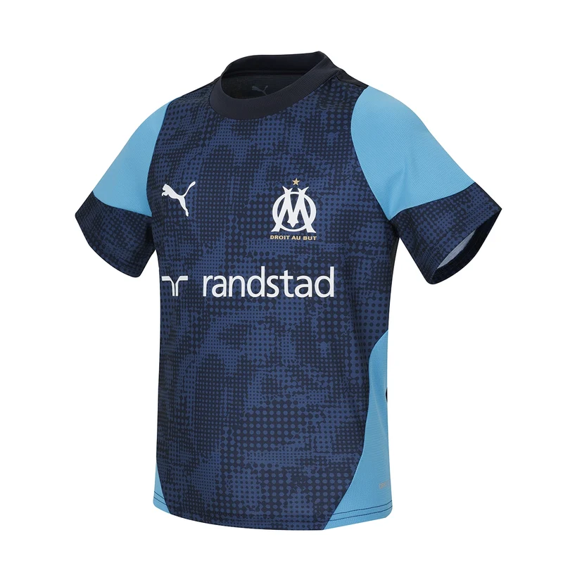 Maillot Training Bleu Navy OM Junior