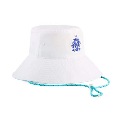Chapeau OM Culture Bleu et Blanc