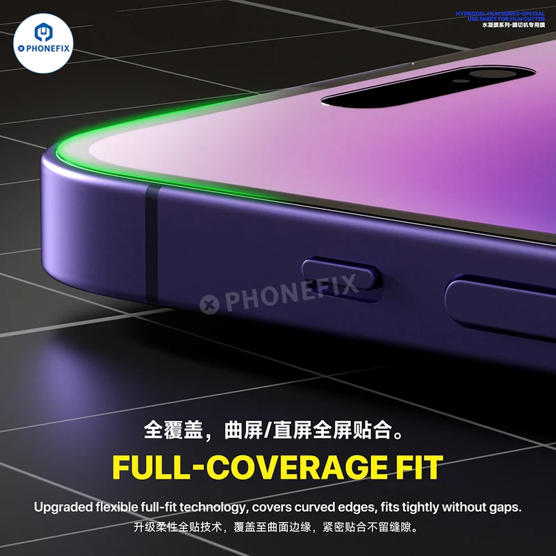 Film protecteur d'écran hydrogel mécanique pour téléphone et ordinateur portable