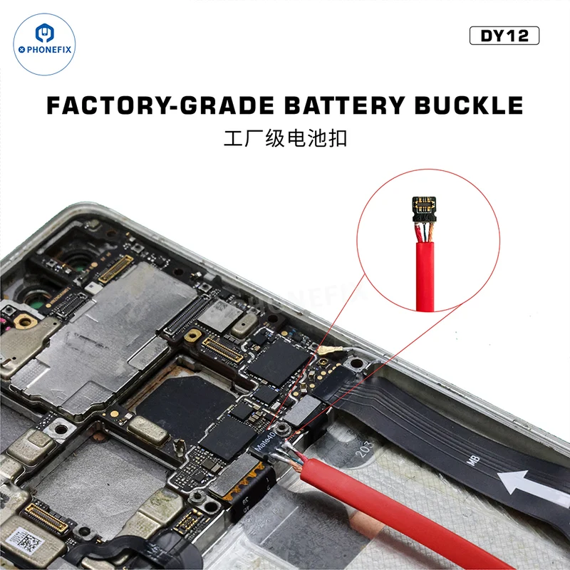 Câble d'alimentation MIJING DY-12 pour la réparation des téléphones Huawei et Honor