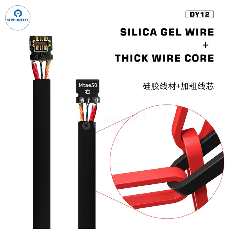 Câble d'alimentation MIJING DY-12 pour la réparation des téléphones Huawei et Honor