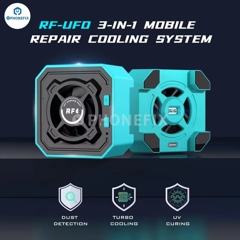 Ventilateur d'extraction de fumée RF4 RF-SF4 RF-UFO - Refroidissement, séchage et éclairage