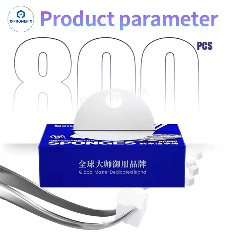 Éponge de nettoyage nano Mechanic C18 NC800 pour téléphones et appareils électroniques