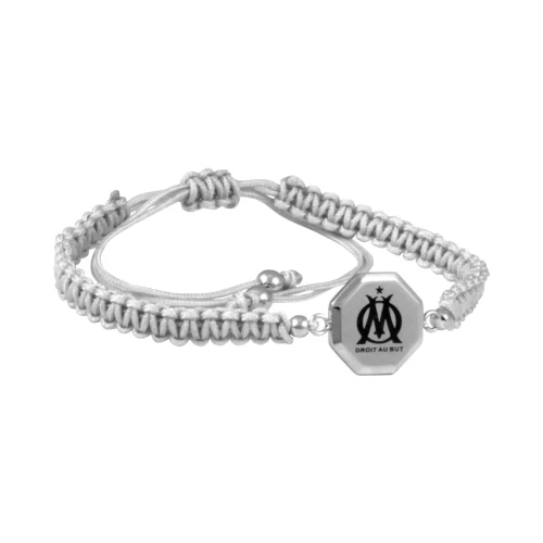 Bracelet OM Hexagonal Argenté