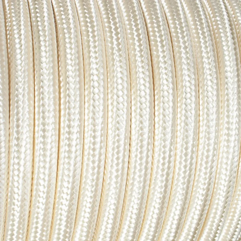 LEDSone Câble électrique textile ivoire rond 2 noyaux | 1m, 5m, 10m pour luminaire ~2208