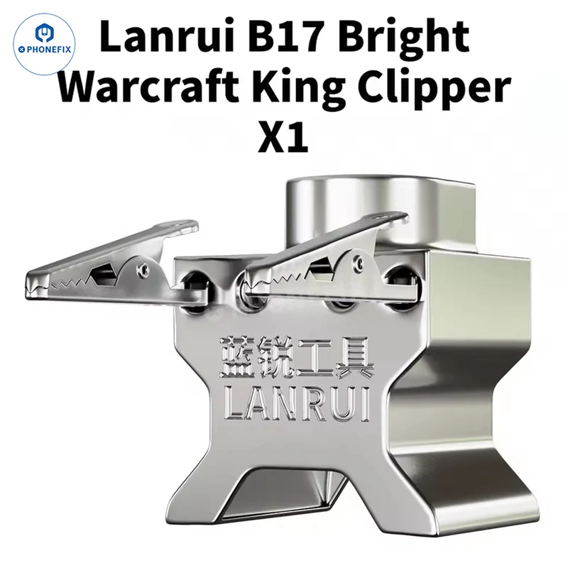LANRUI B17 Dispositif de soudage à pince réglable pour circuit imprimé, destiné à la réparation de téléphones