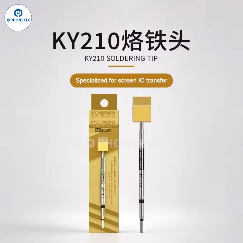 Pointe de soudure KY210 pour remplacement de circuit intégré d'écran d'iPhone 11-17