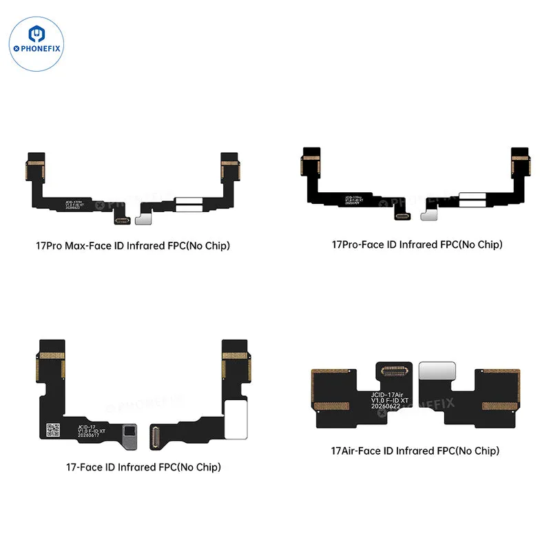 Câble flexible FPC à matrice de points infrarouge JCID pour réparation de la reconnaissance faciale de l'iPhone X-17