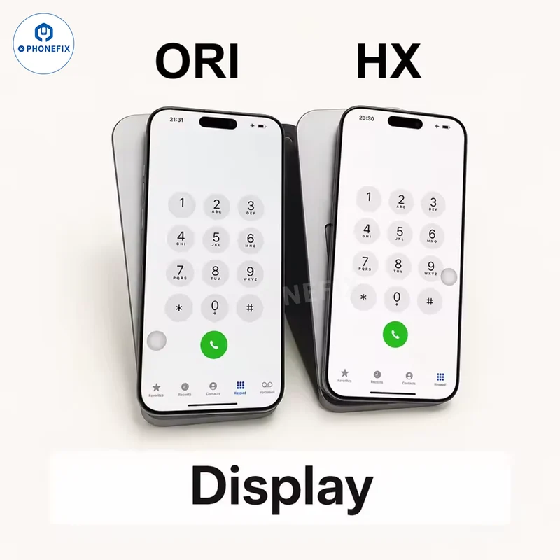 Écran de remplacement OLED souple HX 120 Hz pour iPhone 12-17 Pro Max