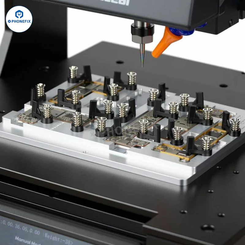 Machine CNC de découpe d'emplacement SIM et de rectification de circuits imprimés Xwitzeal K150 pour iPhone