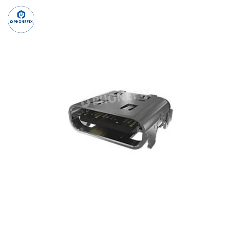 Connecteur mâle Type-C 16 broches, pince de brassage verticale, fiche pour circuit imprimé