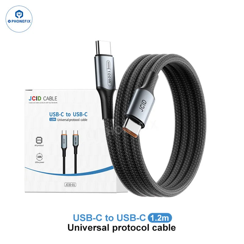 Chargeur rapide GaN JCID et câble de charge pour téléphones portables/appareils électroniques
