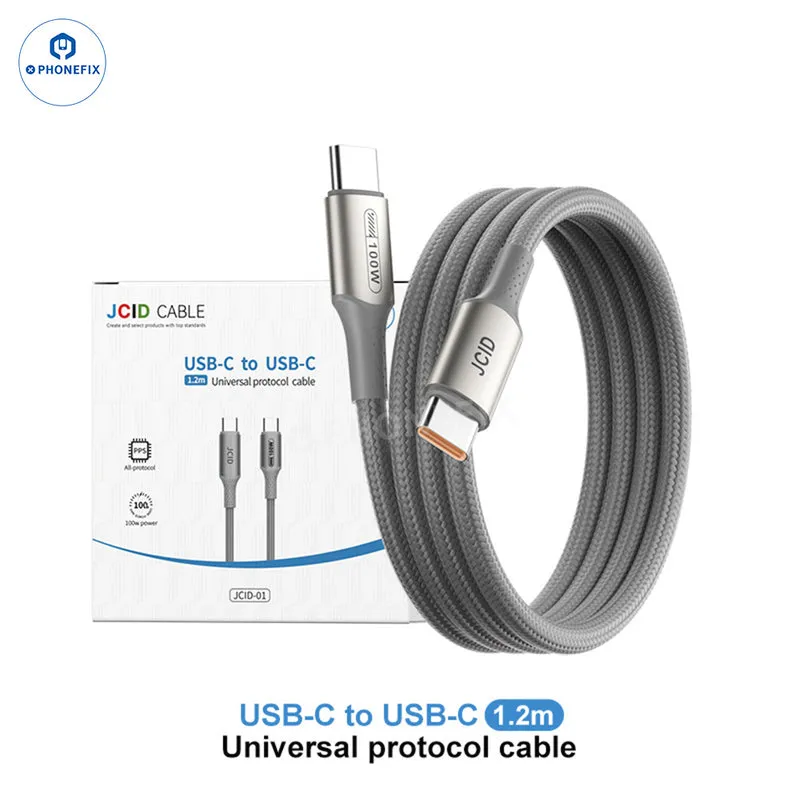 Chargeur rapide GaN JCID et câble de charge pour téléphones portables/appareils électroniques
