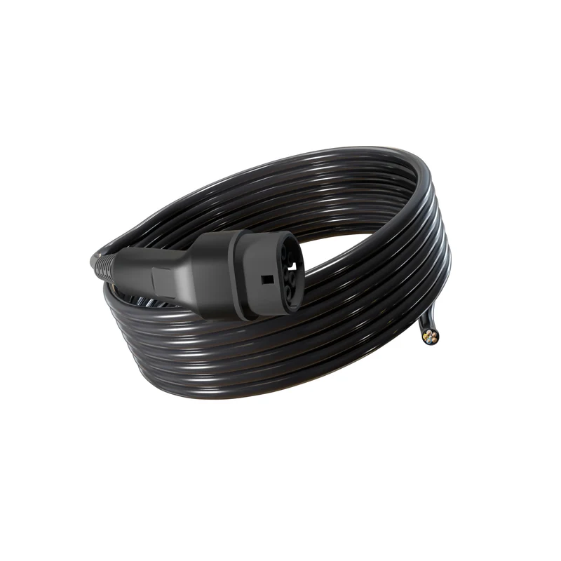 3 Phase Type 2 Tethered EV Charging Cable