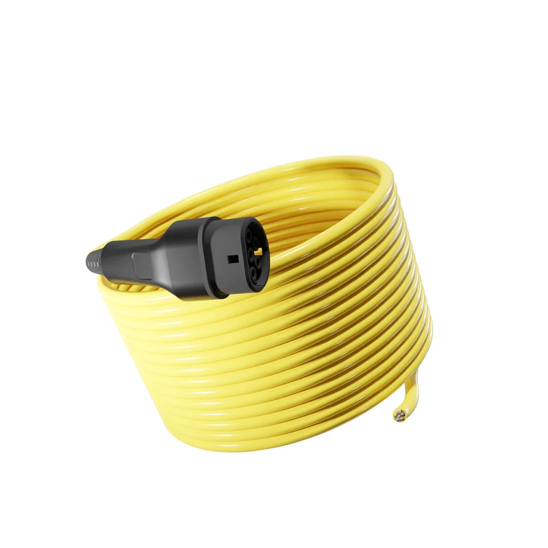 3 Phase Type 2 Tethered EV Charging Cable
