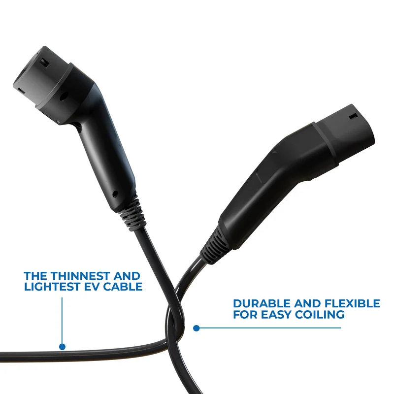 Type 2 Tethered EV Charging Cable