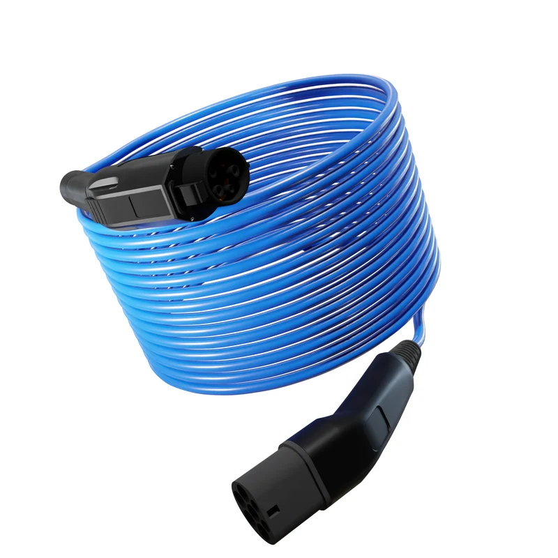 Type 1 to Type 2 EV Charging Cable