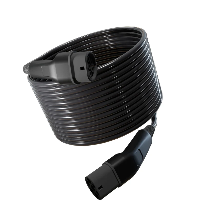 3 Phase Type 2 to Type 2 EV Charging Cable