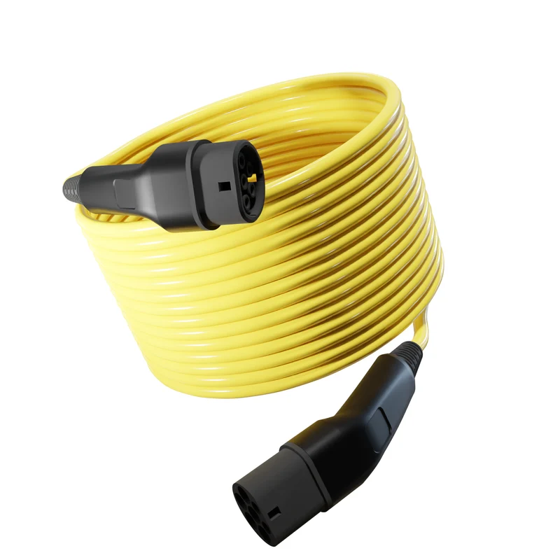 3 Phase Type 2 to Type 2 EV Charging Cable