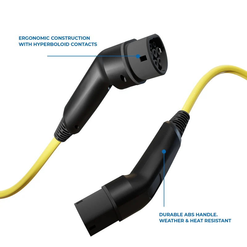 Type 2 to Type 2 EV Charging Cable