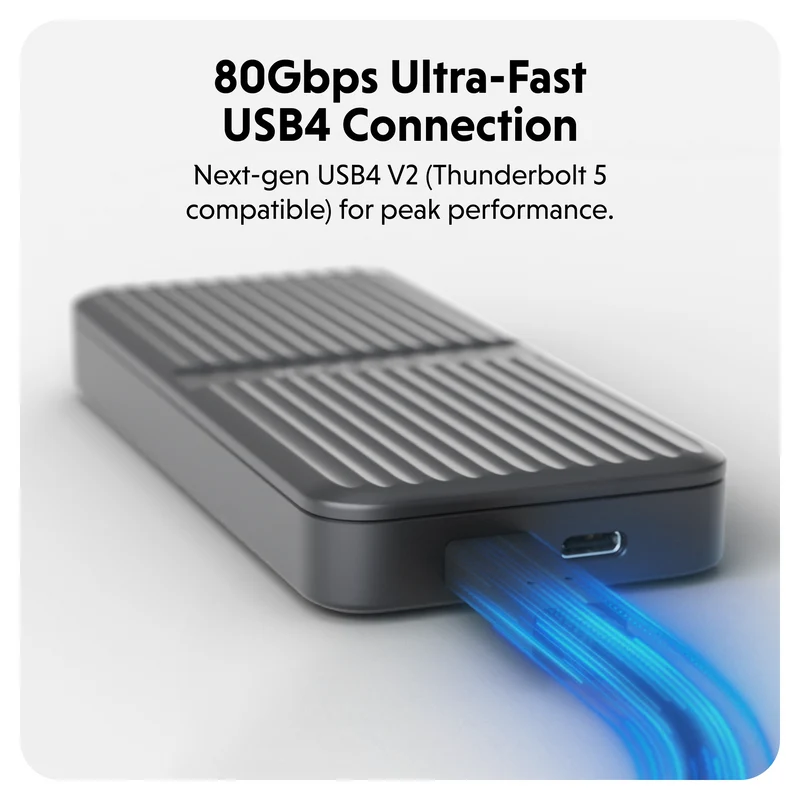 Boîtier HyperDrive® Next USB4 M.2 PCIe