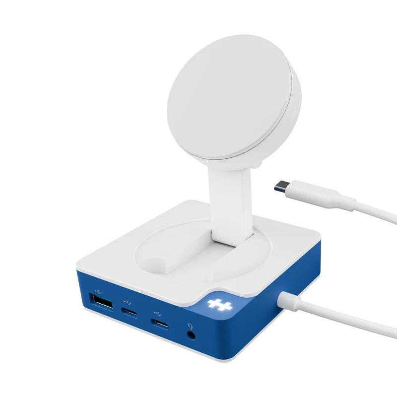 Hub USB-C HyperDrive® Flex à 5 ports avec chargeur de téléphone Qi