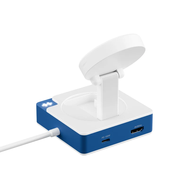 Hub USB-C HyperDrive® Flex à 5 ports avec chargeur de téléphone Qi