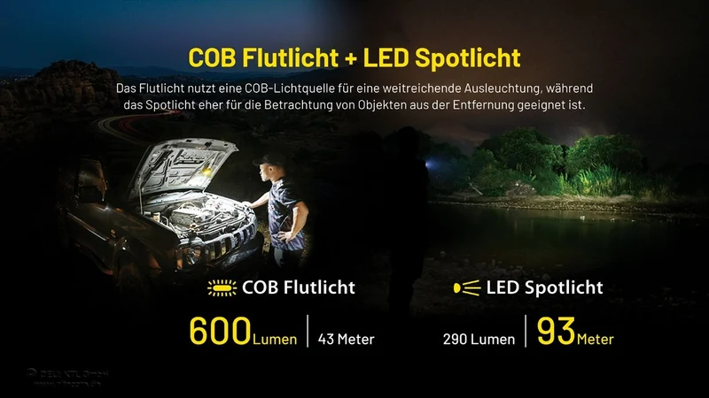 NWL20 - Arbeitsleuchte - 600 Lumen