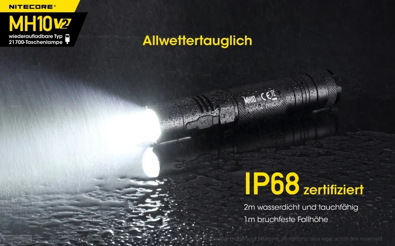 MH10 Version 2 - 1200 Lumen