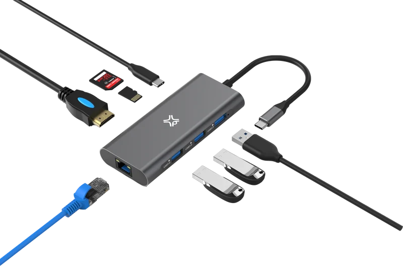 Type-C Hub with 8 Ports