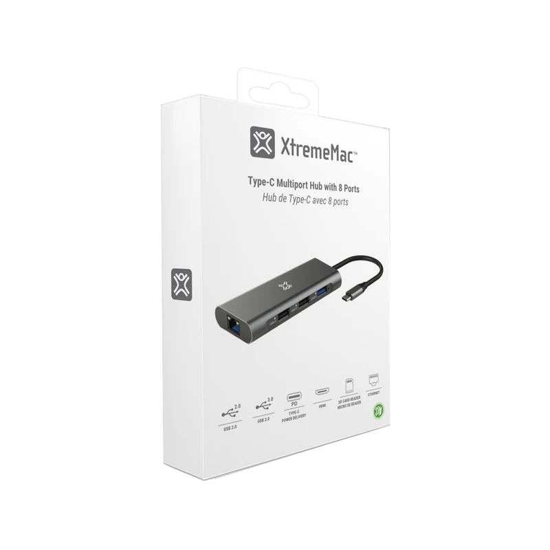 Type-C Hub with 8 Ports