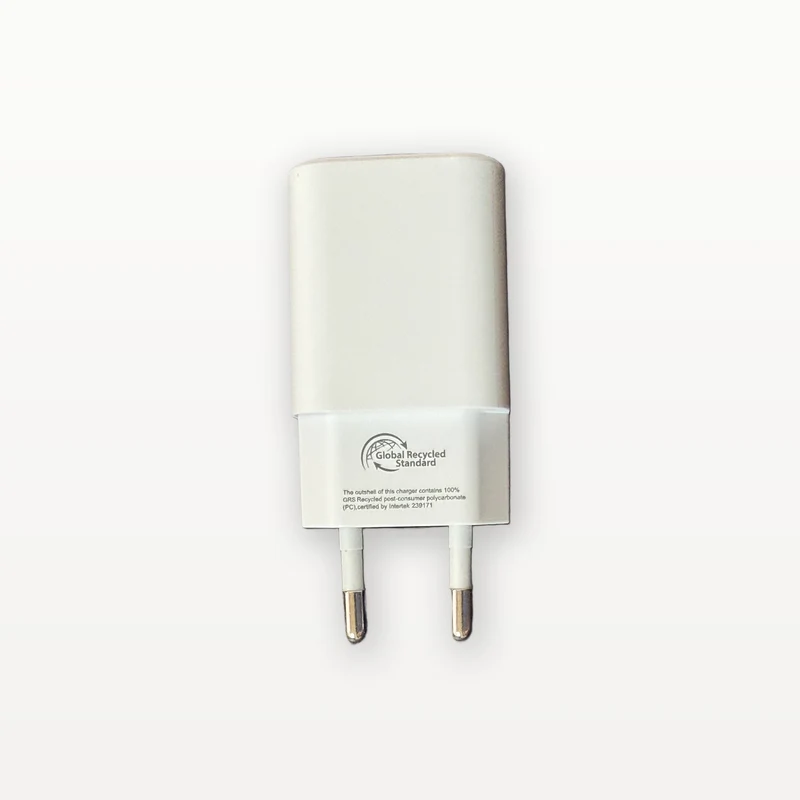 65W Dual USB-C Charger | Eco-Friendly PD for MacBook & iPhone