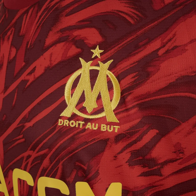 Maillot Gardien Rouge OM 25/26