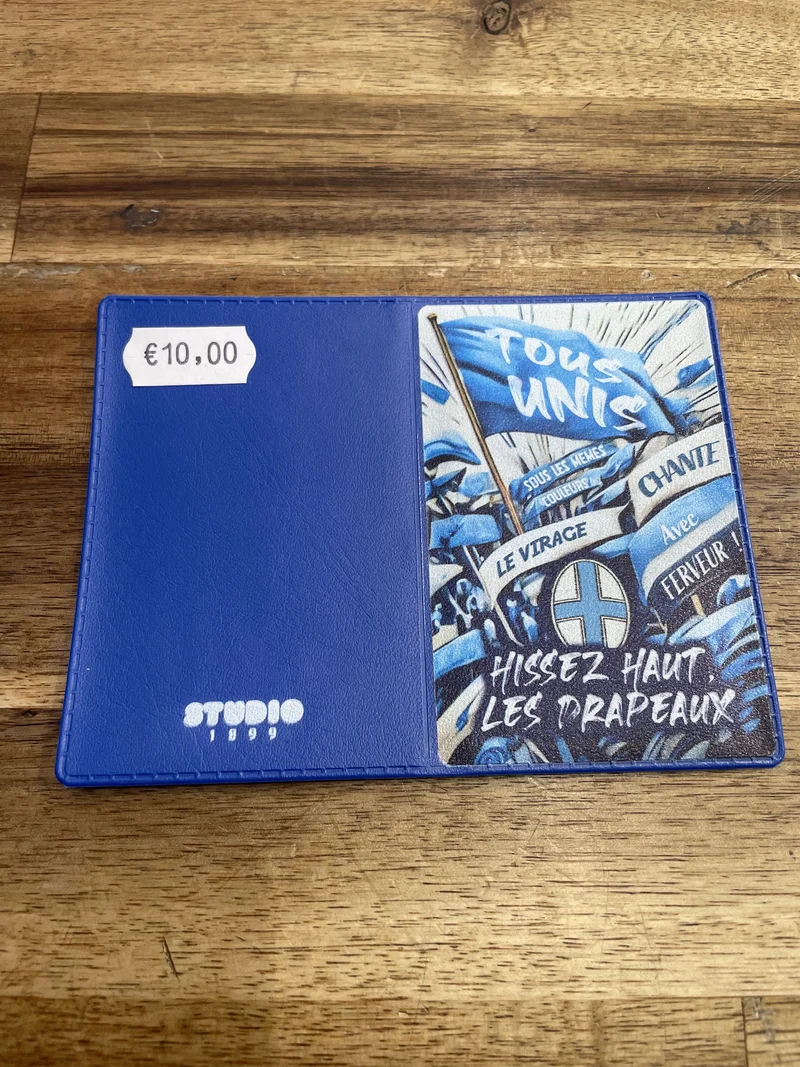 Porte Carte Tous Unis Bleu