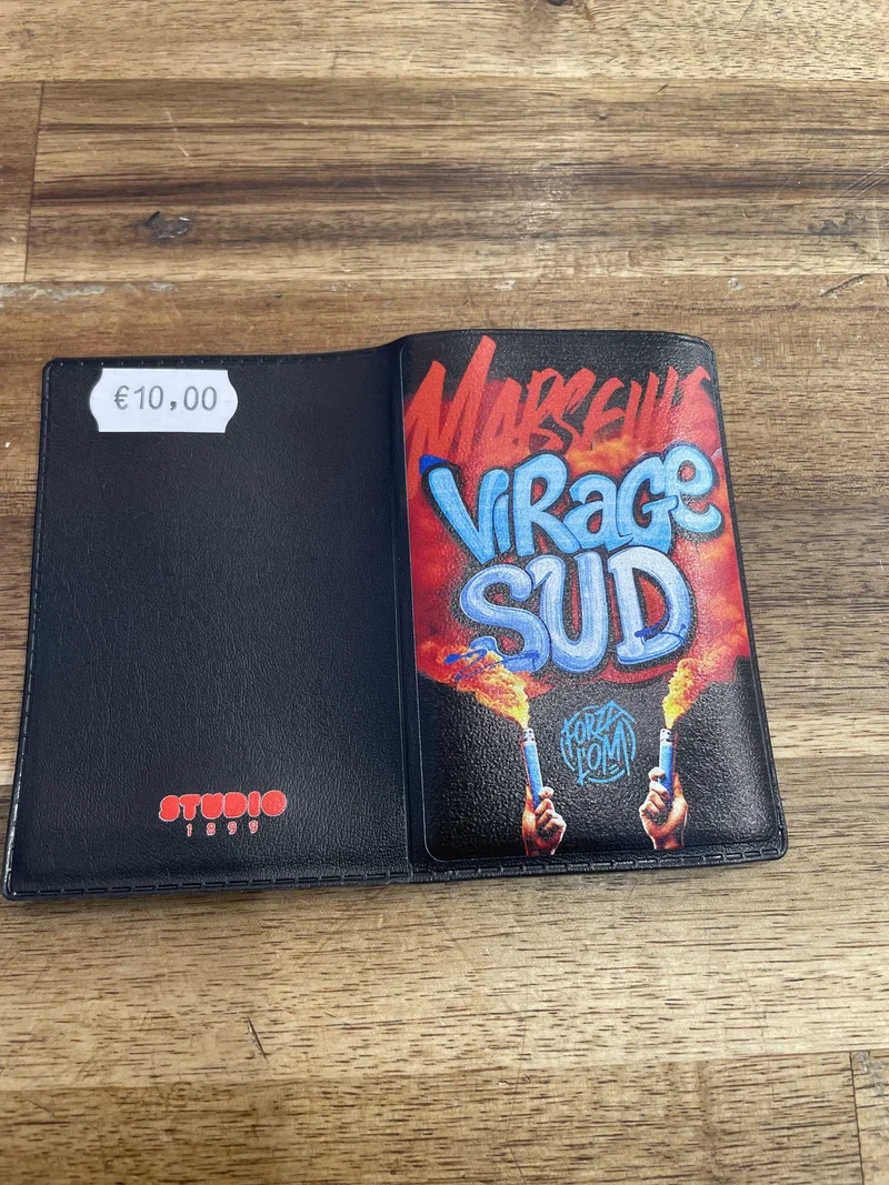 Porte Carte Virage Sud Noir