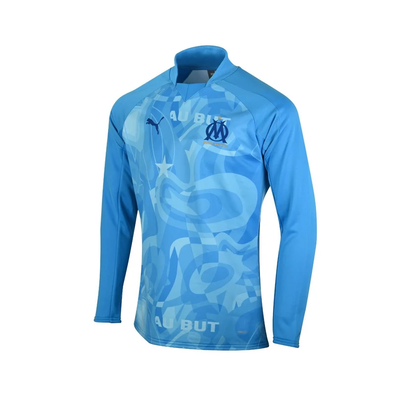 Sweat Pre-Match OM Bleu Ciel